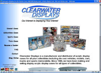Clearwater Displays Web site